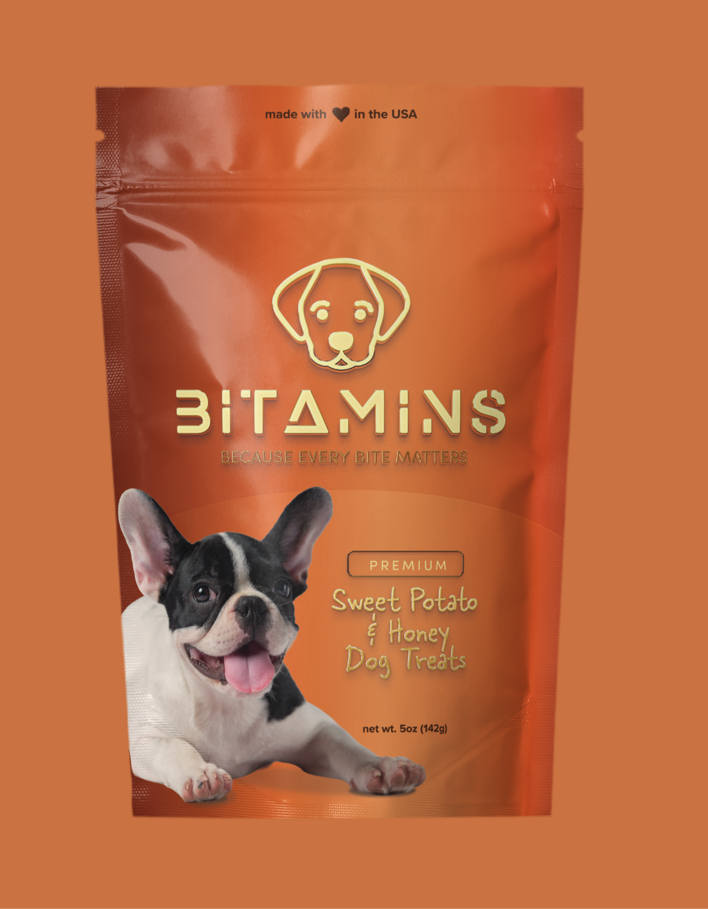 Bitamins Premium Sweet Potato & Honey Dog Treats (5oz)